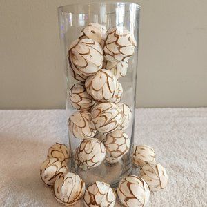 Vickerman 1.6" Sola Chip Balls Vase Filler